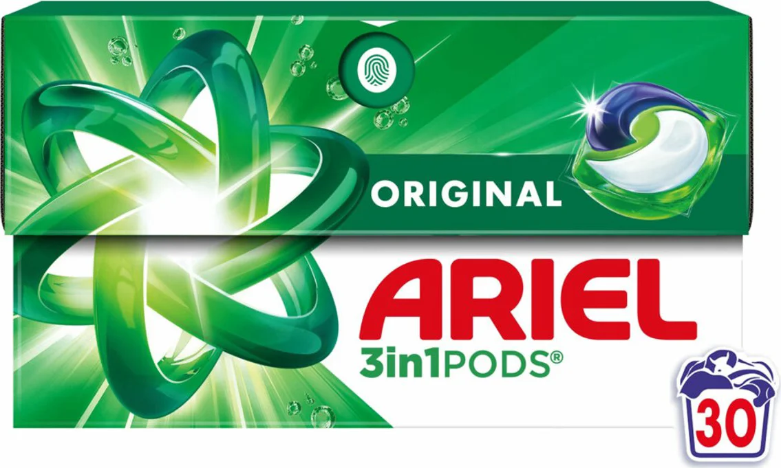Ariel 3in1 Wasmiddel Pods Original 30 stuks