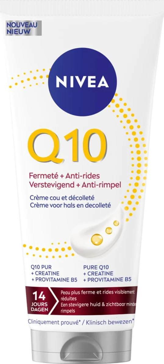 NIVEA Anti-rimpel Hals & Decolleté Q10 Crème 200ml