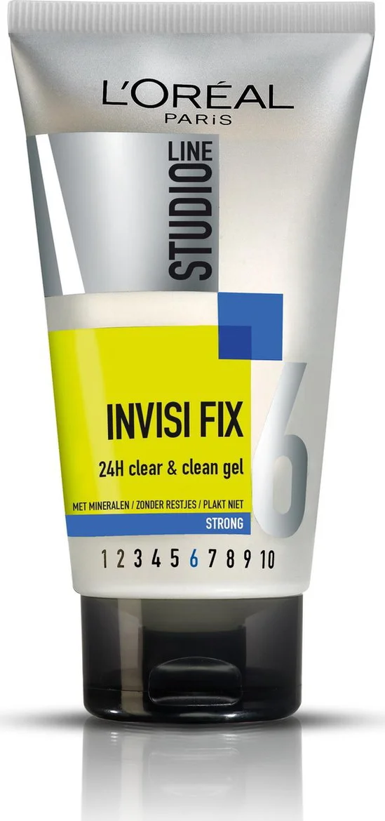 L'Oréal Studio Line Invisi Fix 24H Clear & Clean Gel Strong 150 ml
