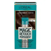 3x L'Oréal Magic Retouch Permanent 4 Middenbruin 95 gr