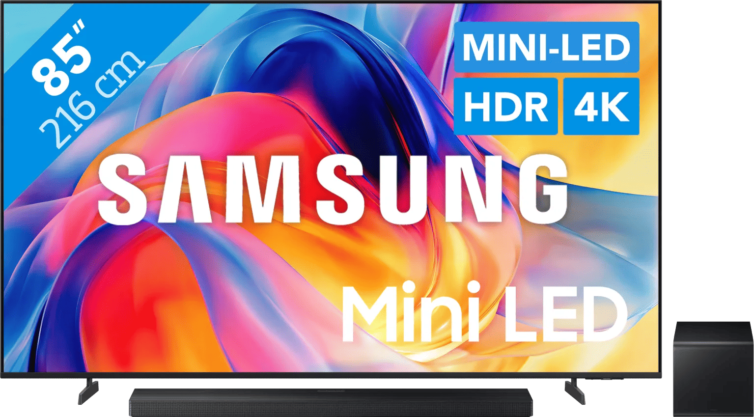 Samsung Mini-led 85" M73H (2026) + Samsung HW-QS700F (2025)