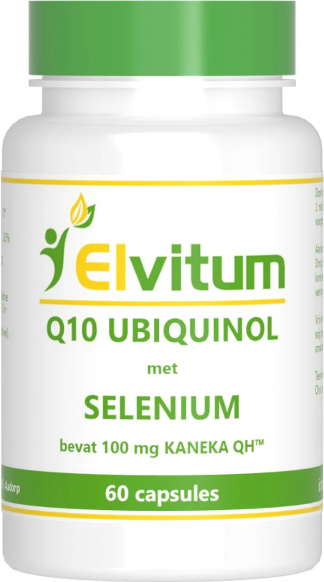Elvitum Q10 Ubiquinol Met Selenium Capsules 60CP