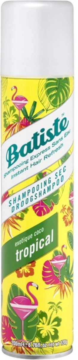 Batiste Droogshampoo Tropical 200ML