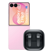 Samsung Galaxy Z Flip 8 512GB Roze 5G + Samsung Galaxy Buds4 Zwart