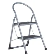 Altrex Cromato huishoudtrap 2-treeds Silver - 500949