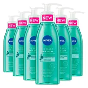 6x NIVEA Derma Skin Clear Reinigingsgel 150 ml