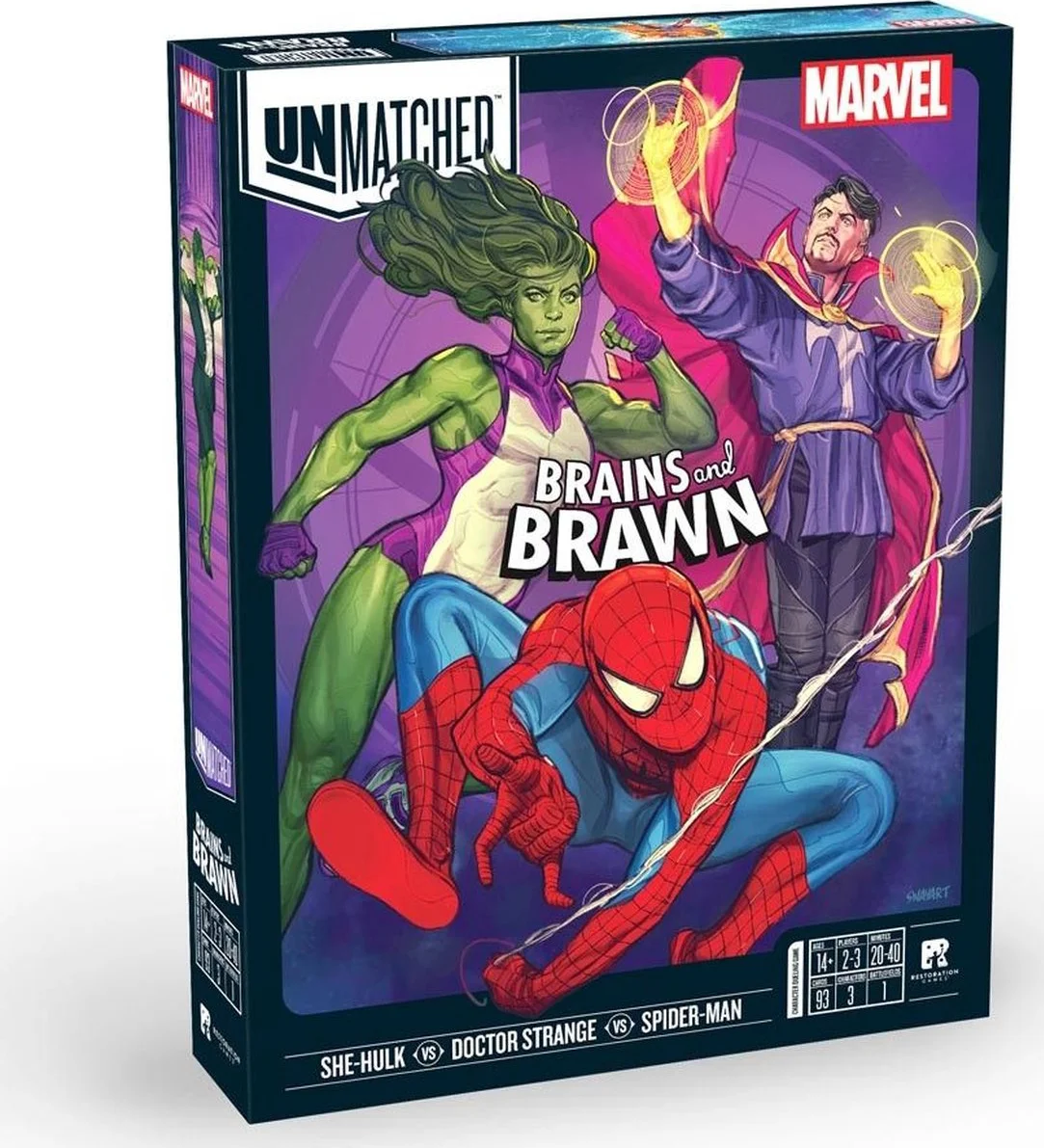 Unmatched Marvel - Brains and Brawn