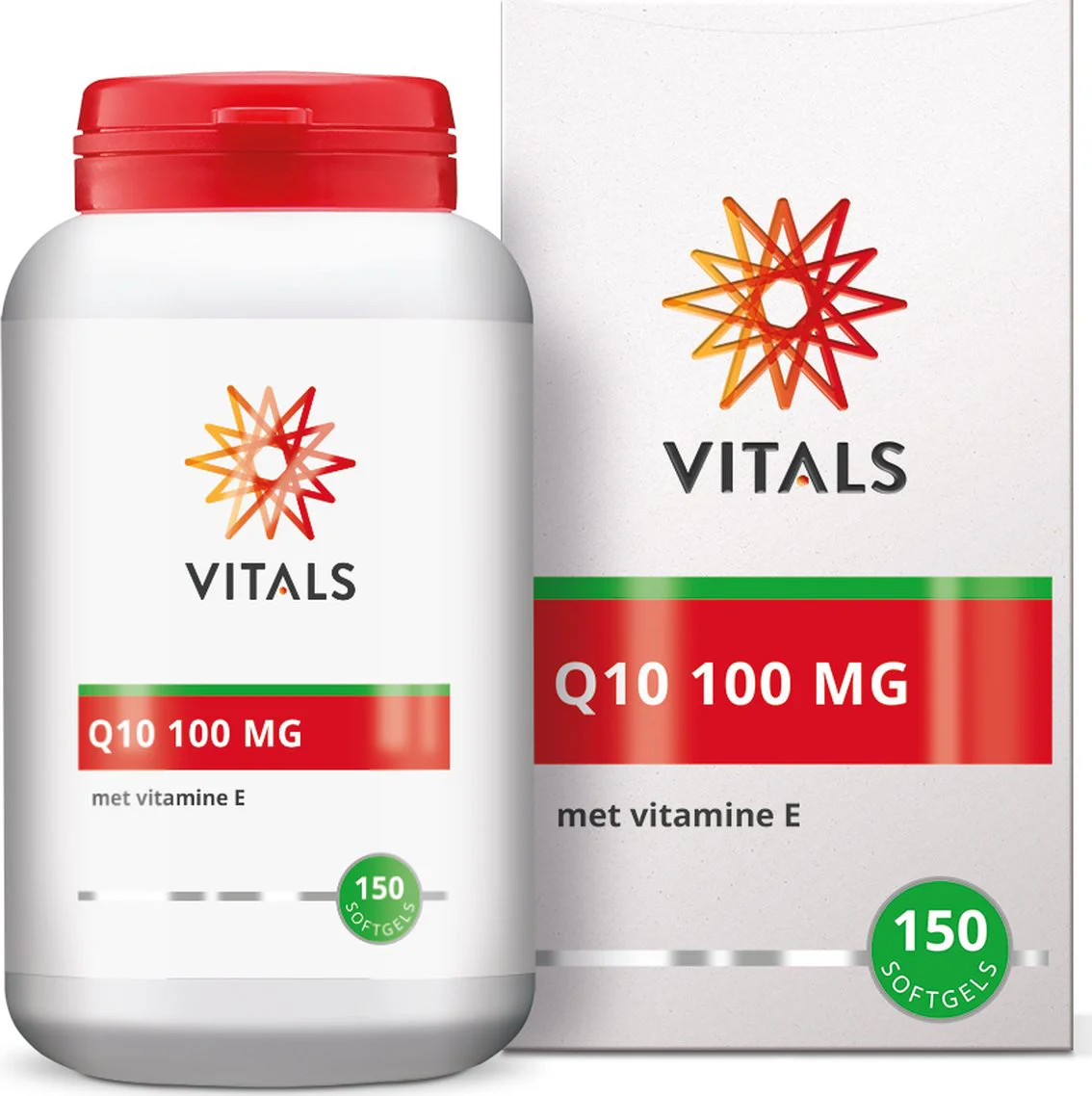 Vitals Q10 100mg Softgels 150SG