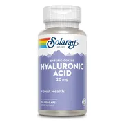 Solaray Hyaluronic Acid 20mg Capsules 30VCP
