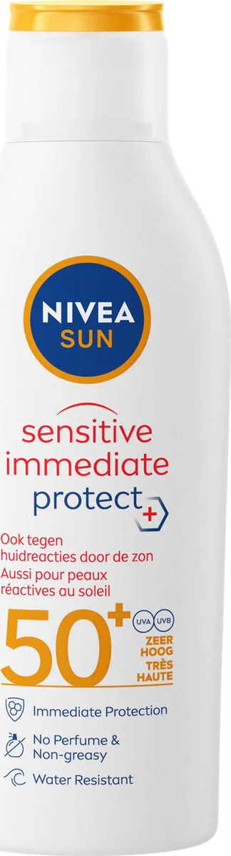 NIVEA Sun Sensitive Anti-Allergie Zonnebrand Zonnebrand SPF 50 200 ml