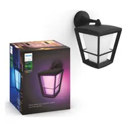 Philips Hue Econic muurlamp White and Color Zwart hangend