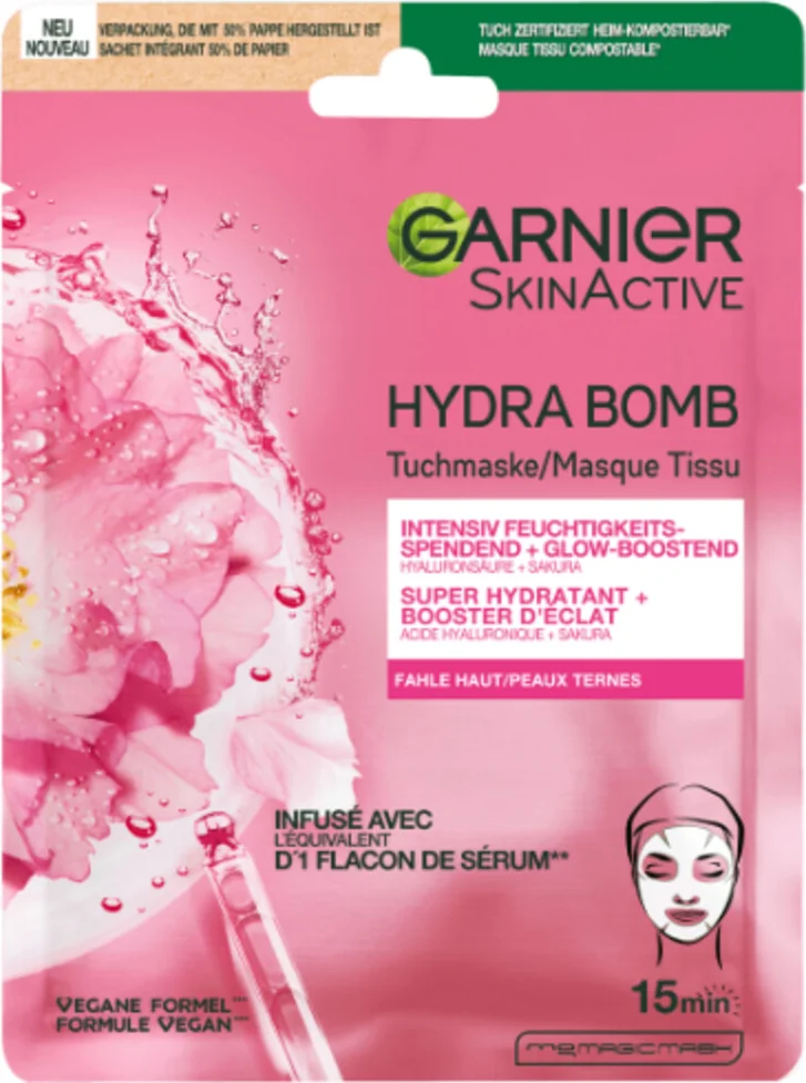 Garnier Hydra Bomb Kamille Gezichtsmasker 28 gr