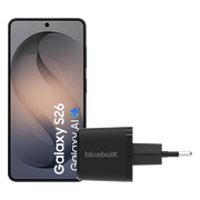 Samsung Galaxy S26 256GB Zwart 5G + BlueBuilt Oplader 65 Watt Zwart