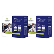 2x Vitakruid Multi Dag & Nacht Man Sport 180 tabletten