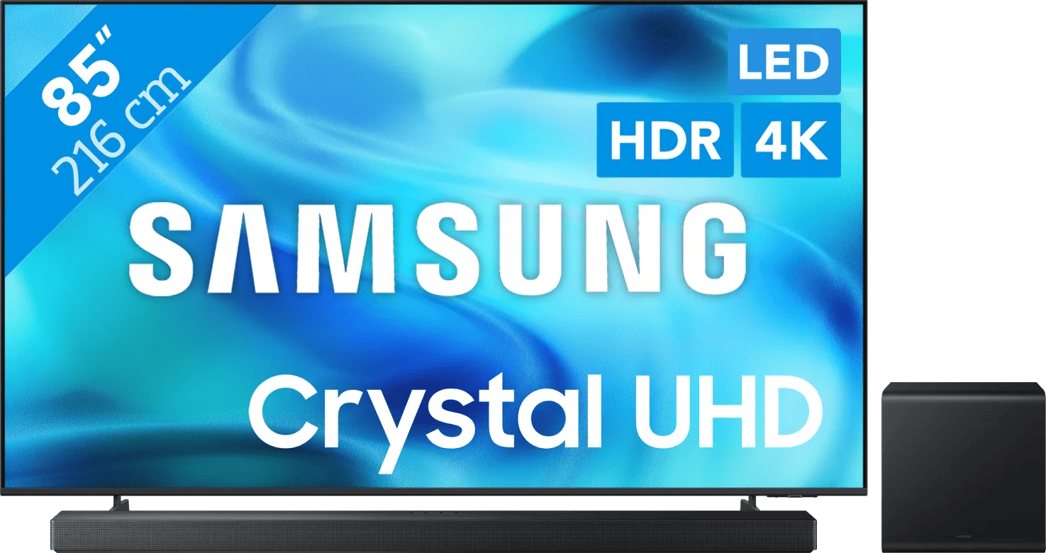 Samsung Led 85" U8070H (2026) + Samsung HW-QS700F (2025)