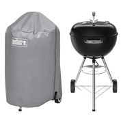 Weber Original Kettle 47 cm Zwart + Weber Hoes 47 cm