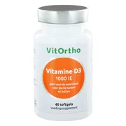 VitOrtho Vitamine D3 1000 IE Softgels 60SG