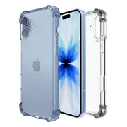 Hoesje - geschikt voor Apple iPhone 17 - Transparant - siliconen - backcover - Shock Proof
