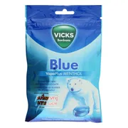 Vicks Blue Zak Suikervrij 72gr