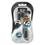 Bic Flex 4 Comfort Wegwerpscheermes 3ST