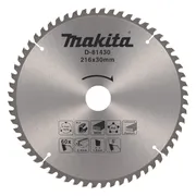 Makita D-81430 Afkortzaagblad diverse materialen | 216 x 30 mm | 60-tands