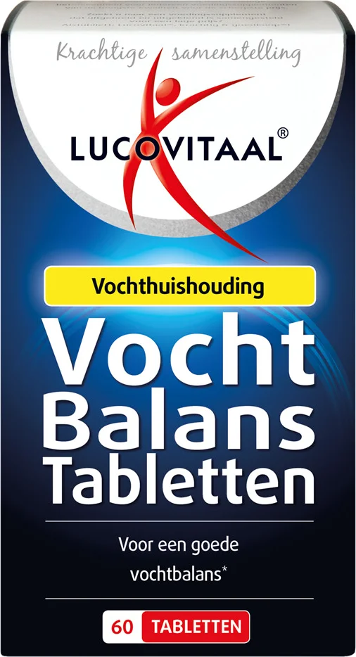3x Lucovitaal Vochtbalans 60 tabletten