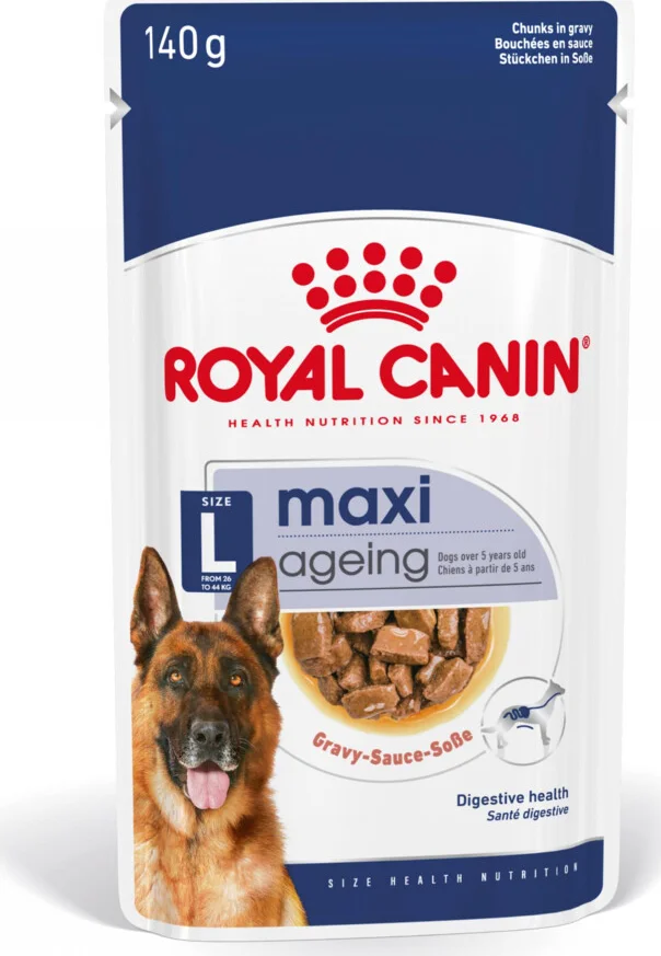 40x Royal Canin Maxi Ageing 8+ Hondenvoer Nat 140 gr