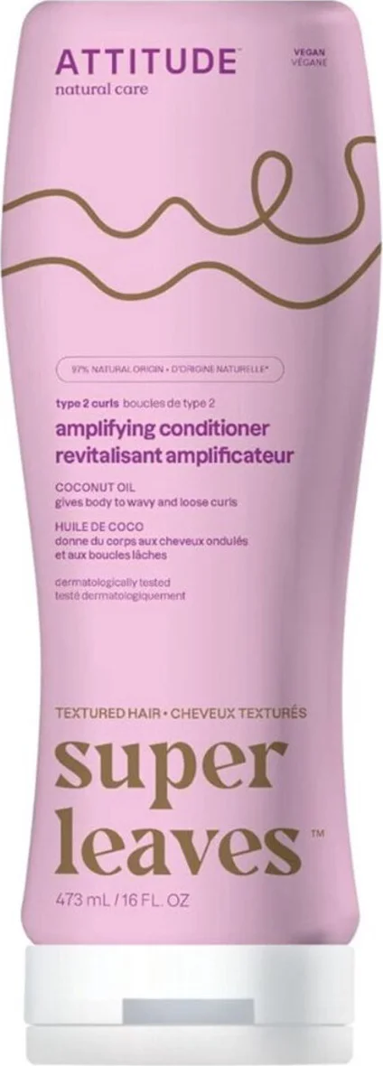 Attitude Super Leaves Curls Versterkende Conditioner 473ML