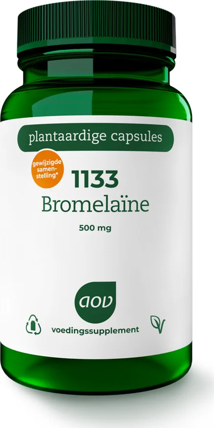 2x AOV 1133 Bromelaïne 30 vegacapsules