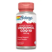 Solaray Ubiquinol Co Q10 100mg Softgels 30SG
