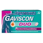 Gaviscon Duo Mixed Berry Kauwtabletten 32KTB