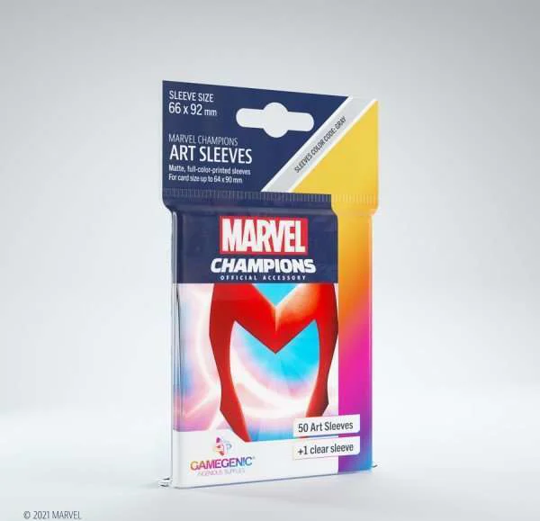 Sleeves Marvel Champions - Scarlet Witch (50+1)