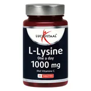 4x Lucovitaal L-Lysine 1000 mg One a Day 30 tabletten