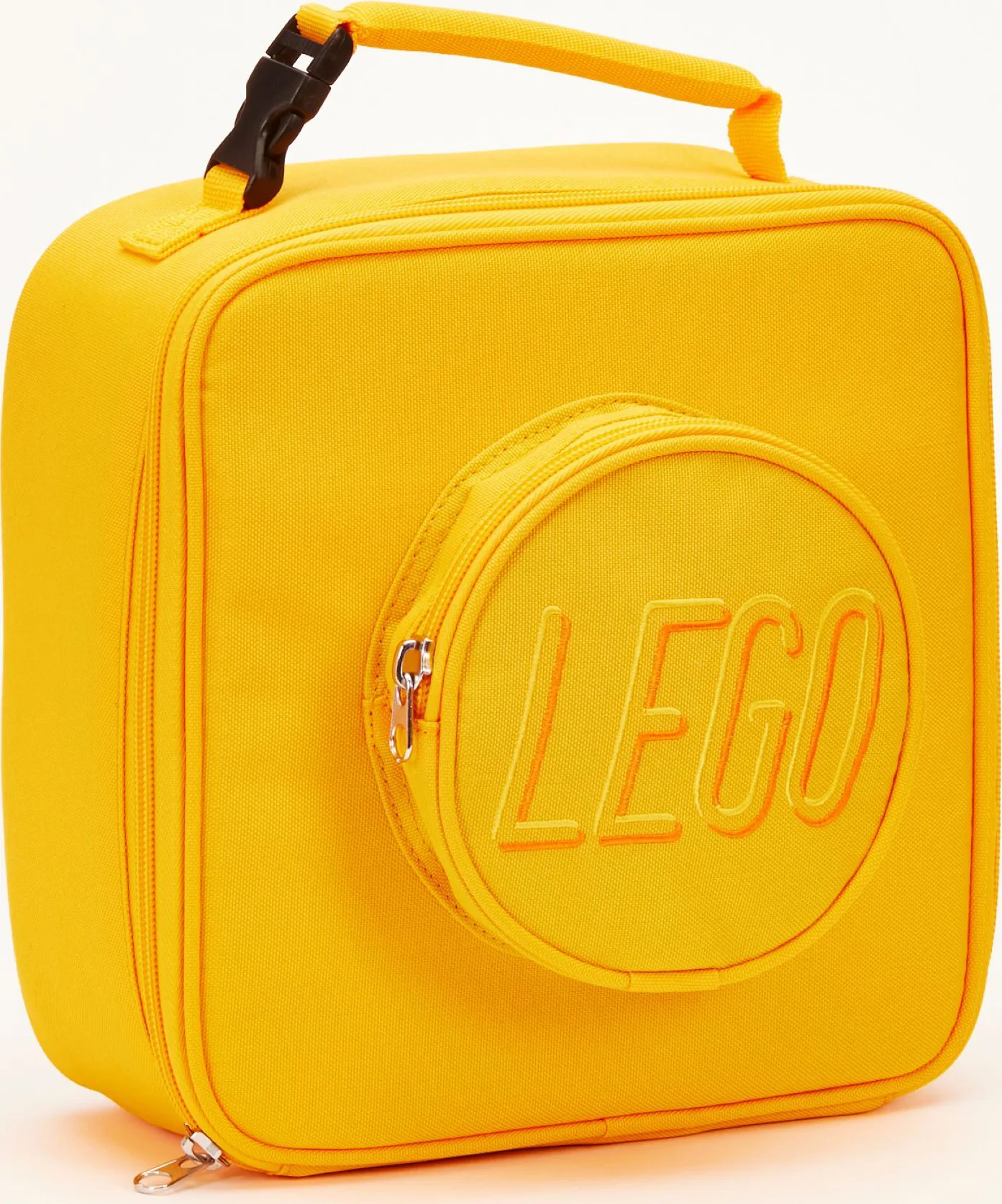 LEGO Lunchtas in de vorm van een steen - vurig oranje