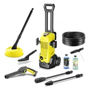 Kärcher K3 Home & Car Hogedrukreiniger - 120 bar - Wateropbrengst 380 l/u - Prestatie 25m²/h - 1600W - Incl. Home Kit