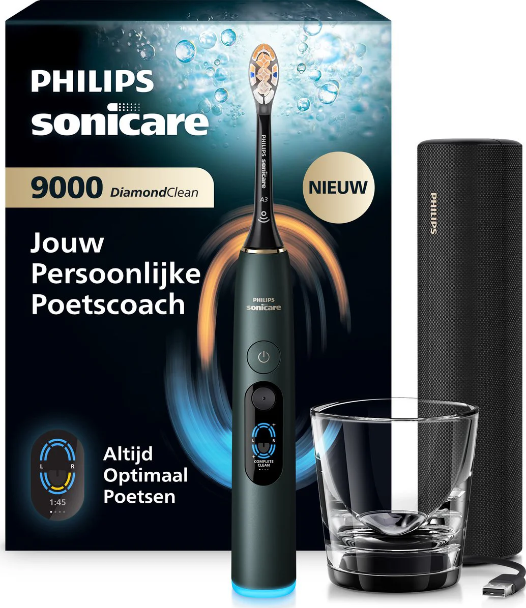 Philips Sonicare Series 9000 HX9213/84 Groen