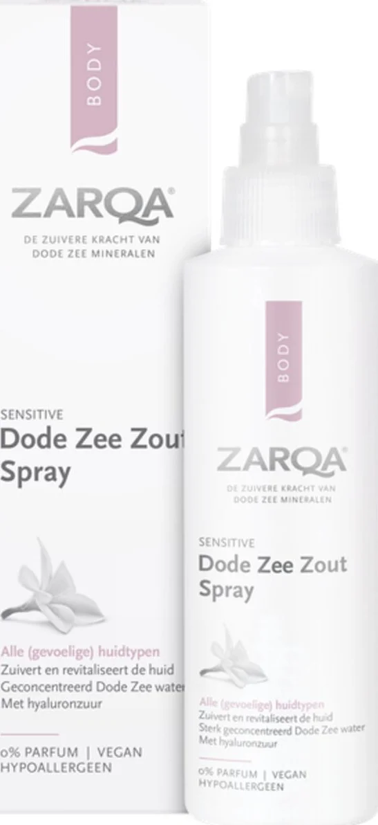 3x Zarqa Sensitive Dode Zee Zout Spray 200 ml