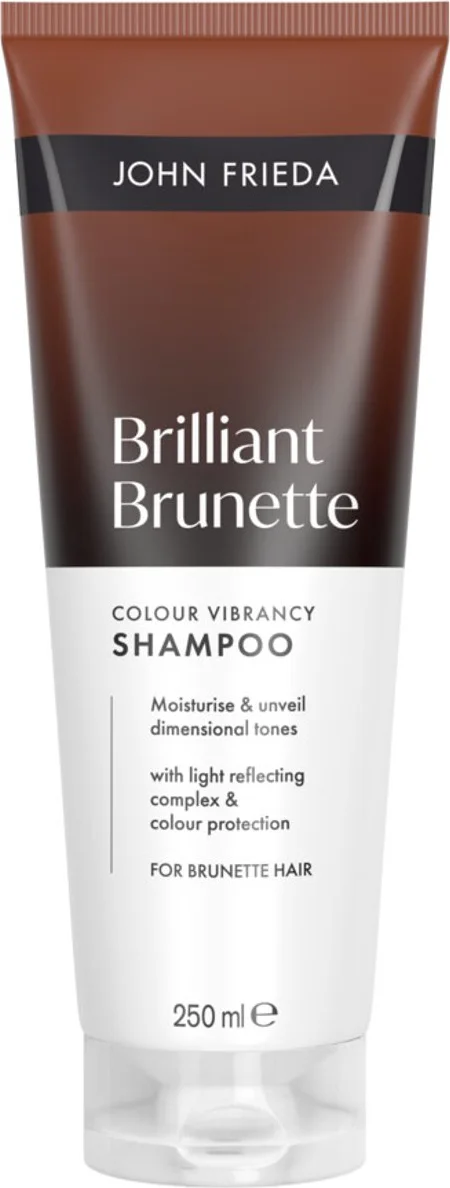 John Frieda Brilliant Brunette Colour Vibrancy Shampoo 250ML
