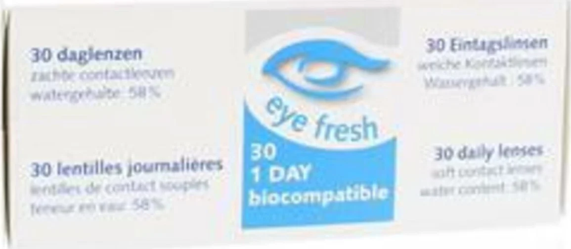 Eye Fresh Daglenzen -2.50 30ST