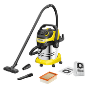 Karcher WD 5 P S V-25/5/22 + Karcher Stofzuigerzak voor WD 4/5/6 (4x)