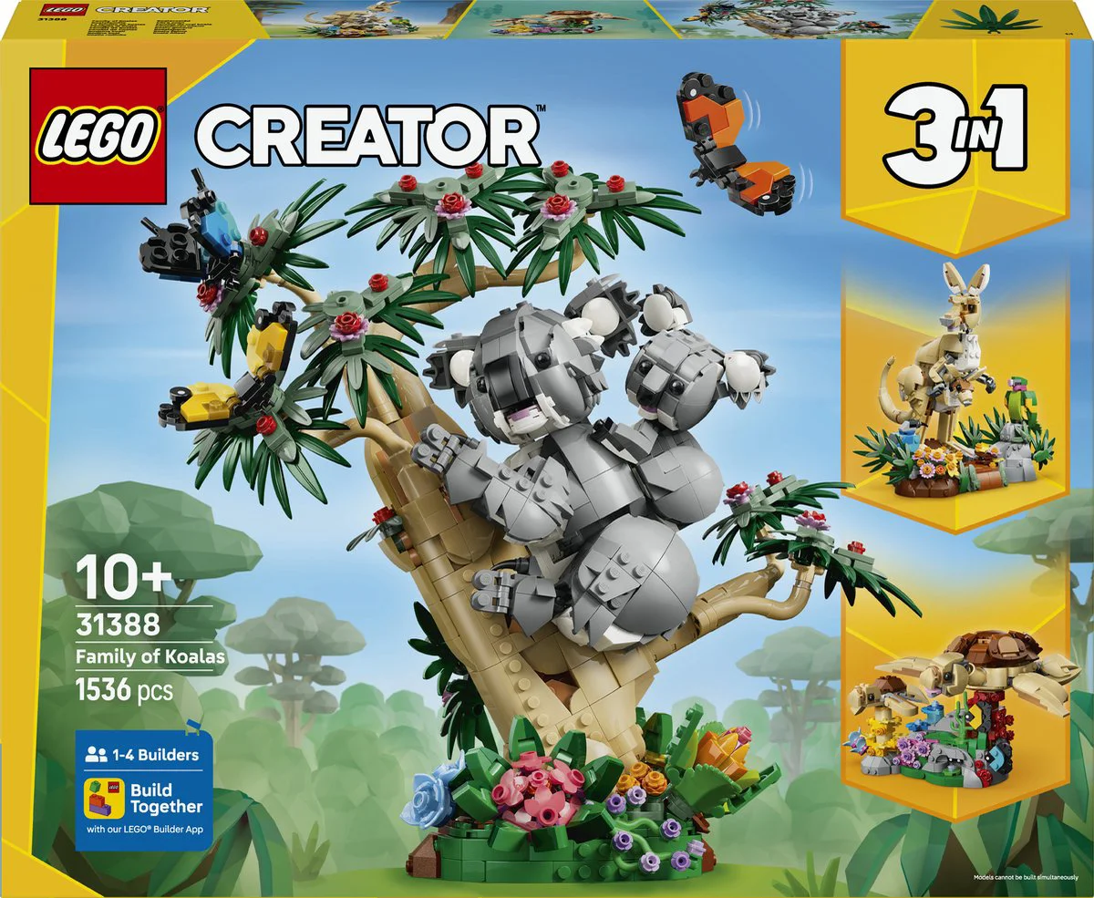 LEGO Creator Wilde dieren: koalafamilie 31388
