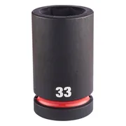 Milwaukee ShockWave™ Krachtdop 1" lang | 33 mm - 4932480427