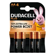 Duracell Alkaline Batterijen Mainline Bst AA 4 stuks