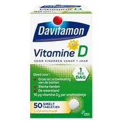 2x Davitamon Vitamine D Kind 50 smelttabletten