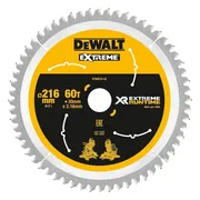 DeWALT Cirkelzaagblad voor Hout | Extreme Runtime | Ø 216mm Asgat 30mm 60T - DT99570-QZ