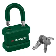 PARKSIDE Hangslot, cijferslot of staalkabel (Outdoor hangslot)