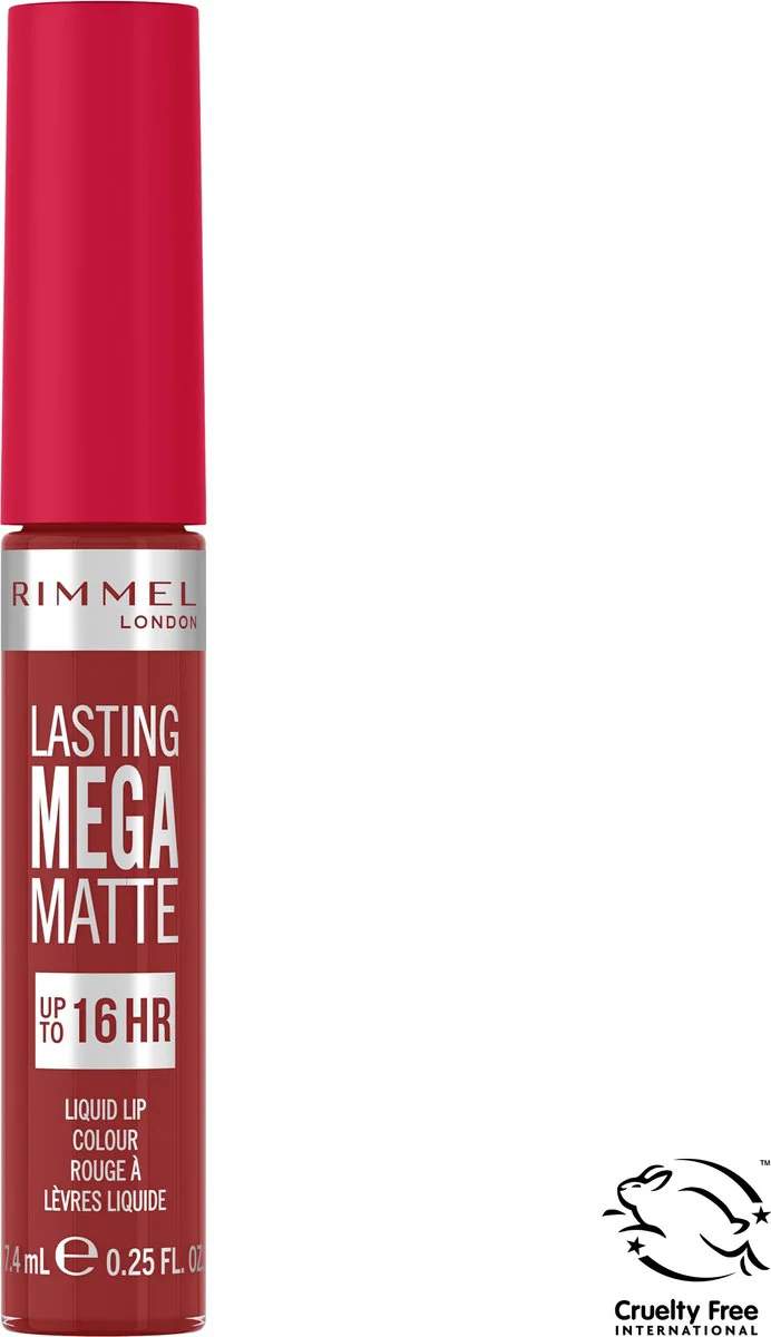 Rimmel Lasting Mega Matte Liquid Lipstick Fire Starter ​500 7.4 ml