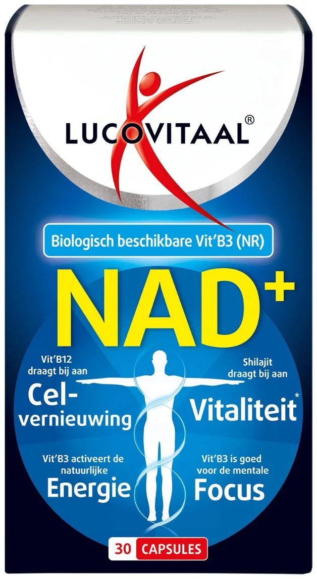 Lucovitaal NAD+ 30 capsules