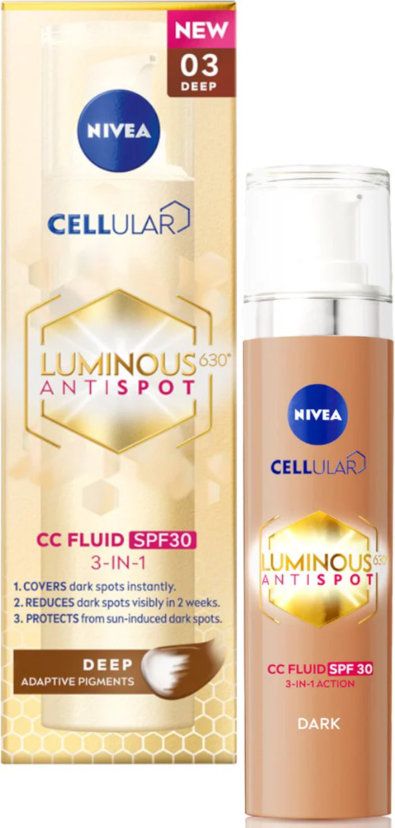NIVEA Luminous630 CC Cream SPF 30 Dark 40 ml