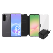 Samsung Galaxy A57 256GB Grijs 5G + Compleet Accessoirepakket